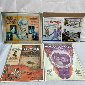 The Garden of Eden, Charming, The Great Garbo, The Love Flower andWoman Disputed